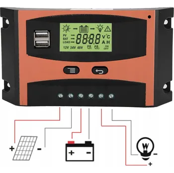 Solární regulátor nabíjení MPPT 30A