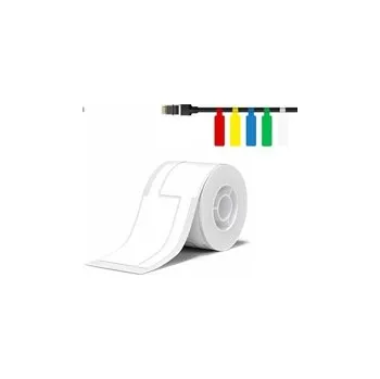 Samolepící etiketa Niimbot štítky na kabely T 25x76mm 200ks Bílé pro B21, B21S, B3, B1S