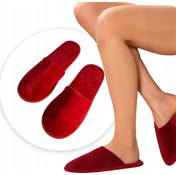 Dámské sandále PAPUČE SANDÁLY CM ČERVENÉ - 1 PÁR