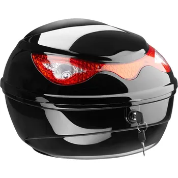 Zavazadlo na motocykl TecTake moto kufr - 22 l - černá