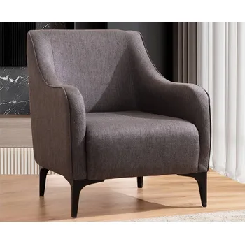 Křeslo Designové křeslo Beasley tmavě šedé - skladem