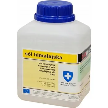 Kuchyňská sůl Himalájská růžová sůl hrubá 500g BIOMUS