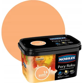 barva na zeď Barva latexová barva Nobiles 2,5 l Podzim Broskvová 16 mat