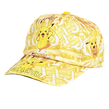 Kšiltovka Numberoplus Dětská Pokémon kšiltovka - Pikachu Barva: Žlutá