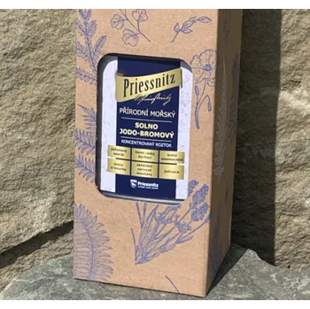 Koupelová sůl Solný roztok Jodo-bromový (Mrtvé moře) pro celotělové a lokální koupele, zábaly, obklady, inhalace, saunování, aerosolová terapie