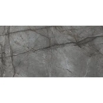 Dlažba Velkoformátová dlažba imitace mramoru Root Silver 60x120 cm lesklý povrch 1. jakost