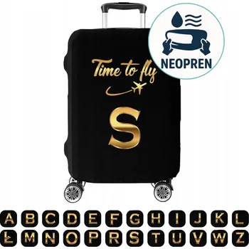 Silný Ochranný Obal na Kufr Pouzdro S s Potiskem Iniciál