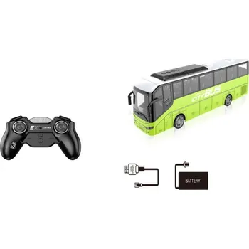 RC model auta Alltoys RC autobus zelený
