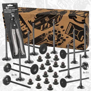 Ventil motoru Sada ventilů, sací/výfukový ventil ET ENGINETEAM VS0027VR1