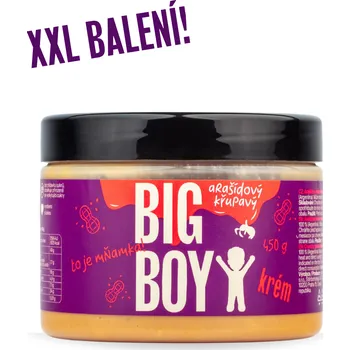 BIG BOY® Arašídový krém křupavý 450 g