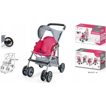 Kočárek pro panenku Kočárek pro panenky a kočárek Super-Toys