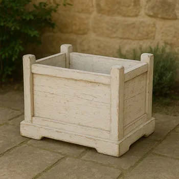 Květináč Zahradní nádoby na květiny z dubu