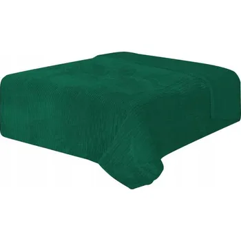 Prostěradlo Deka z mikrovlákna Mesa 160 cm x 200 cm zelená