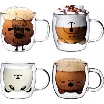 Sklenice Sklenice na kávu a čaj Altom Design 260 ml 4 ks