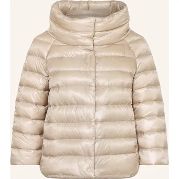 Herno Dámská Péřová Bunda Sofia S 3/4 Rukávem, krémová, 44