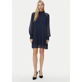 Dámské šaty BOSS Každodenní šaty Dolumi 50531542 Tmavomodrá Regular Fit 34