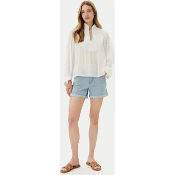 Dámské kraťasy Noisy May Džínové šortky Debby 27032491 Modrá Slim Fit XS