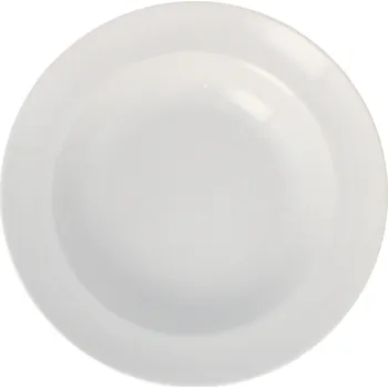 Talíř LUBIANA ROMA Hluboký Talíř na Polévku 1 Ks 24 cm Porcelán Bílý