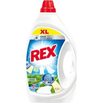 Prací gel Reckitt Benckiser REX prací gel Amazonia Freshness 55 praní, 2,475L