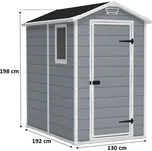KETER MANOR 4 x 6 zahradní domek, 130 x 192 x 198 cm 17197126 extended_warranty