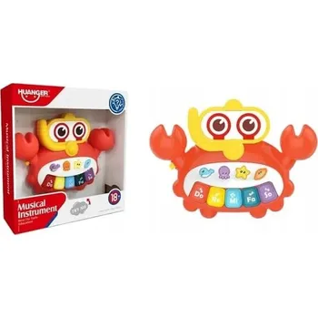 Hudební nástroj pro děti Veselé piano krab