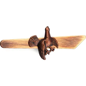 Spona na kravatu HEDVA ČESKÝ BROKÁT Myslivecká kravatová spona TETŘEV Způsob uchycení: měď