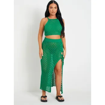 Dámské tričko Tričko Missy Empire Green 1129051 S/M