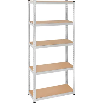 Prodejní regál TecTake GmbH 405050 regál - 180 x 75 x 30 cm, 350 kg