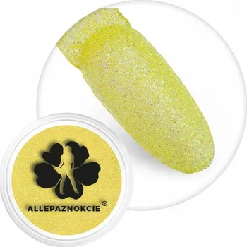 Prášek Ozdoby Na Nechty ALLEPAZNOKCIE 2g Třpytky Žlutá Yellow Č. 94
