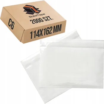 Obálka Kuriérní obálka s lepicí páskou SolidTape C6 bílá 100 ks