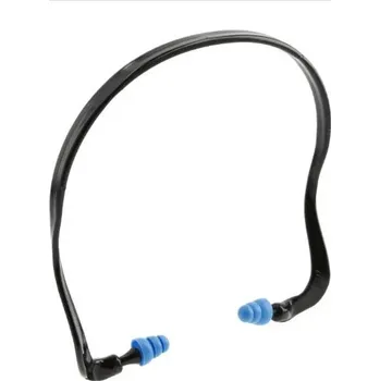 HÖGERT Špunty do uší STEIN s čelenkou (černo/modrá) UNI /HT5K715/