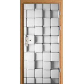 Fototapeta GEOMETRICKÁ FOTOTAPETA 3D NÁLEPKA NA DVEŘE NÁBYTEK