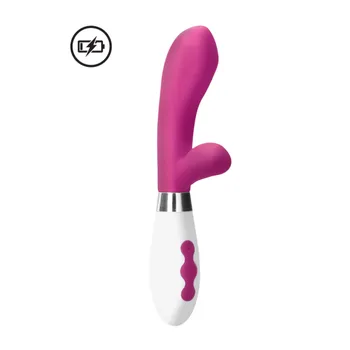 Vibrátor Luna by Shots Achilles - Rechargeable Rabbit Vibrator - Pink