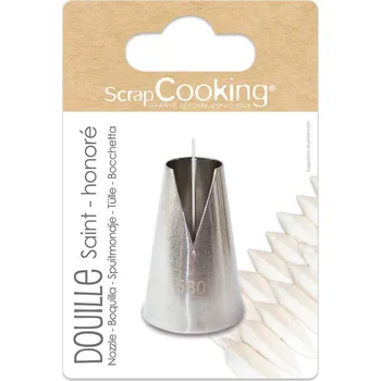 ScrapCooking Nerezová cukrářská špička Saint Honoré
