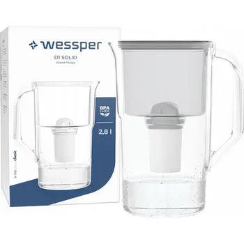 Filtrační konvice Filtrační konvice Wessper D1 SOLID FutureFlow 3,3 l stříbrná/šedá