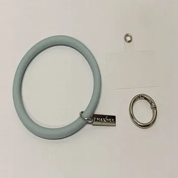 SILIKONOVÝ DRŽÁK/POPRUH NA TELEFON MX, SVĚTLE MODRÝ / B