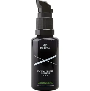 Péče o vousy Pan Drwal Black vyživující sérum na vousy a pleť 30 ml