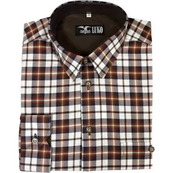 Pánská košile Myslivecká košile Luko bavlněná 42 barva vícebarevná