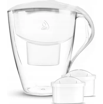 Filtrační konvice Sada filtrační konvice Dafi OMEGA bílá 4 l, manuální, 2 náplně Unimax