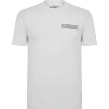 Pánské tričko Tričko Original Penguin White 1058279 X Large