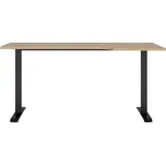 SPACE OFFICE stůl BIU/160/90/A/P, pravá, dub artisan - SLEVA 3% s kodem radost25