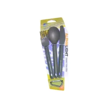 Outdoor vaření Sea to Summit ALPHA Light Cutlery Set 3 pc.