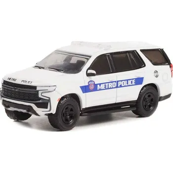 autíčko Chevrolet Tahoe Texas Metro Police 2021 1:64 Chevrolet Tahoe Police - kovový model auta