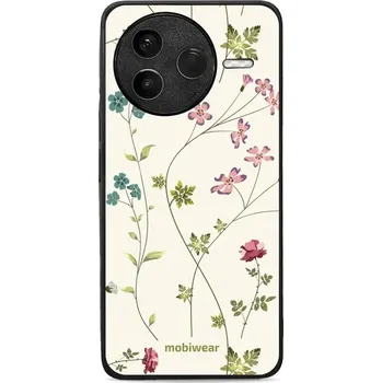 Pouzdro na mobilní telefon Lesklý kryt Mobiwear Glossy - Xiaomi POCO F7 Pro 5G - G035G - Tenké rostlinky s květy (Prémiové lesklé pouzdro, obal, kryt Mobiwear Glossy na mobil Xiaomi POCO F7 Pro 5G - G035G - Tenké rostlinky s květy, materiál Plast + TPU silikon - krytí po všech)