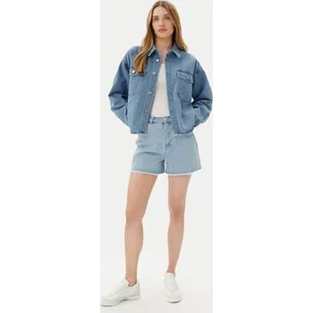 Dámská bunda Pieces Jeansová bunda Tamra 17157410 Modrá Regular Fit M