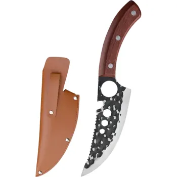 Kuchyňský nůž Nerezový vykosťovací nůž 27x15,5x11,5 cm Sekáček na maso Řeznický kuchyňský nůž na ovoce a zeleninu Profesionální vaření a krájení