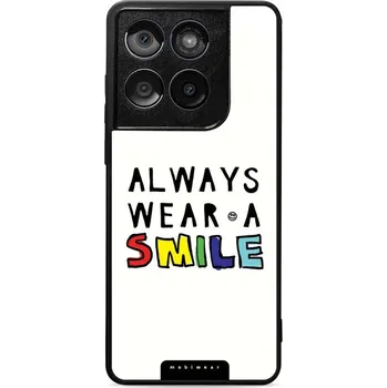 Pouzdro na mobilní telefon Lesklý kryt Mobiwear Glossy - Motorola Edge 60 Fusion - G077G Always smile (Prémiové lesklé pouzdro, obal, kryt Mobiwear Glossy na mobil Motorola Edge 60 Fusion - G077G Always smile, materiál Plast + TPU silikon - krytí po všech stranách, neošoupatelný)