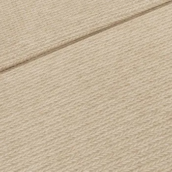 Směsový úplet / svetrovina 6522_3030, béžové copánky, š.140cm (látka v metráži)