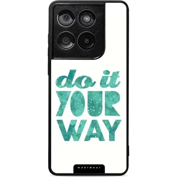 Pouzdro na mobilní telefon Lesklý kryt Mobiwear Glossy - Motorola Edge 60 Fusion - G080G Do it your way (Prémiové lesklé pouzdro, obal, kryt Mobiwear Glossy na mobil Motorola Edge 60 Fusion - G080G Do it your way, materiál Plast + TPU silikon - krytí po všech stranách, neošoupateln