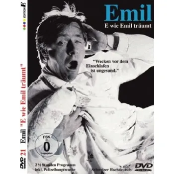 DVD film Emil, E wie Emil träumt, 1 DVD: Schweizer Hochdeutsch – Emil Steinberger (DE)